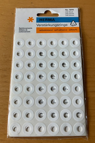 Herma verstärkungsringe - verstärkungsringe, no