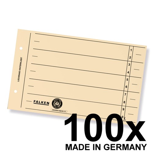 Trennblätter quer 100er - quer,