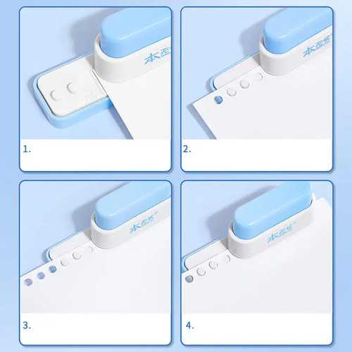 Papier locher hand tragbar 6mm - papier,